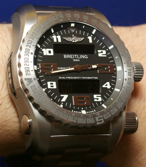 breitling watch with gps tracker|breitling emergency watch price.